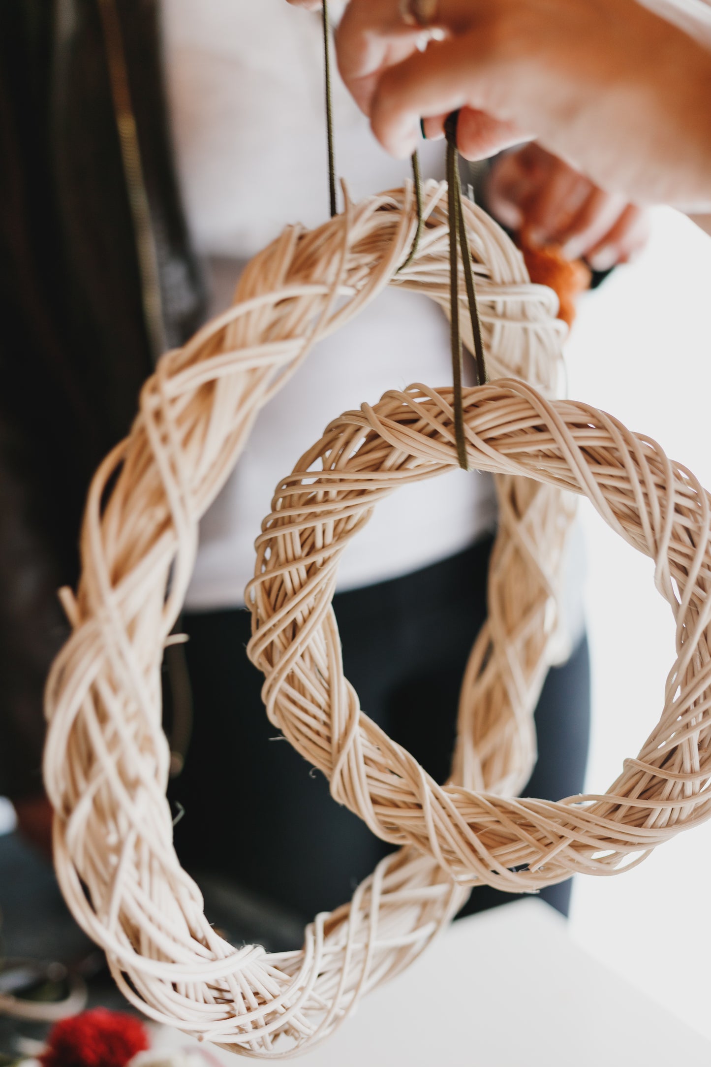 Naked Christmas Wreath